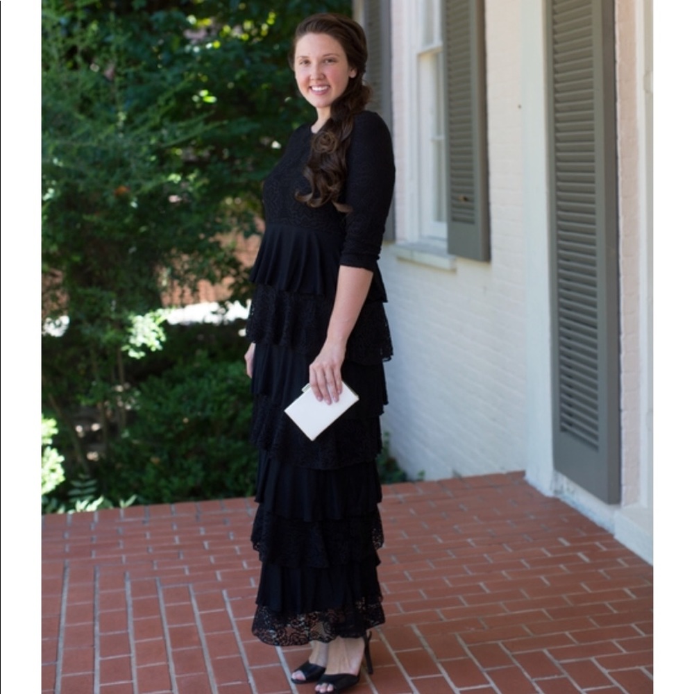 Black Dainty Jewels Dress